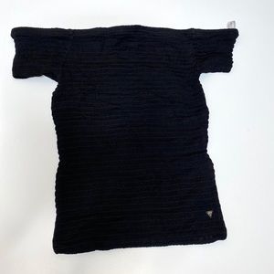 Guess| Off Shoulder Blouse| Black| Small